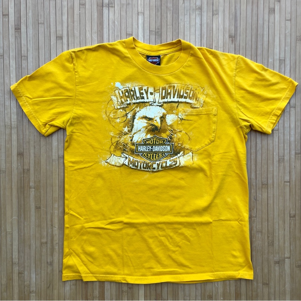 Harley Davidson Southside Indianapolis Indaina 2010 Short Sleeve Pocket T-Shirt